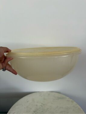 Vintage Tupperware Fix-N-Mix Mixing Serving Bowl and lid US